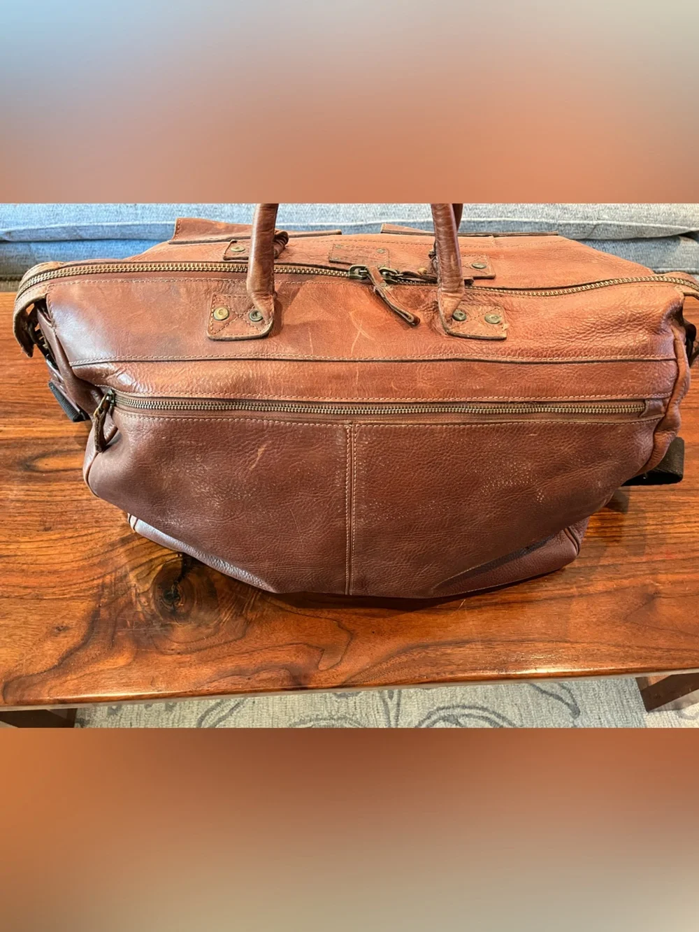 Will Leather Goods brown genuine